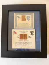 Historic Wood Relics from Independence Hall in Philadelphia picture