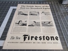 1955 Firestone Ad Standard Equipment picture