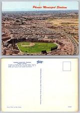 Phoenix Municipal Stadium Aerial View Postcard San Francisco Giants Spring picture