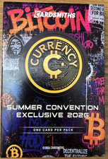 Currency Cardsmiths Summer Convention National Exclusive 2026 SEALED Pack X87 picture