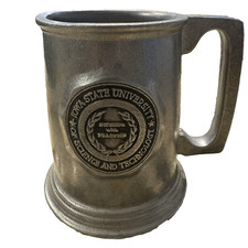 Vintage University Of Iowa Science and Technology Pewter Stein picture
