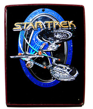 Star Trek Experience 2008 Prototype Metal Christmas Ornament New In Box RARE picture