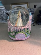 RARE Barbie as Rapunzel Snow Globe Music Box Works Great 2002 picture