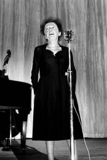 Edith Piaf on the stage of the Olympia in 1962 Historic Old Photo 2 picture