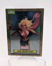 2024 Topps Chrome Marvel Eve Warlock Gold Refractor #/50 1ST APPEARANCE #97 picture