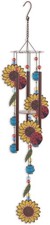 Sunset Vista Designs Ladybug and Sunflower Chime, 28-inch Height picture