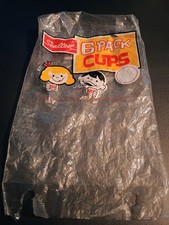 Vintage 1970's Sealtest Ice Cream 6 Pack empty Plastic Bag Packaging Seal Test picture