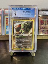 CGC 9 MINT Dark Tyranitar 20/109 Pokemon 2004 EX Team Rocket Returns picture