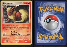 Flareon Lv 38 19/111 Rising Rivals Rare Harada Near Mint picture