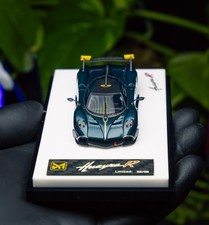 DMY 1/64 Pagani Huayra R Peacock Blue Carbon (Resin Model) picture