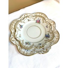 HUTSCHENREUTHER SELB 2pc German Plate Set picture