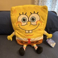 Just Play Nickelodeon SpongeBob SquarePants Plush Stuffed Toy w/ Tags picture