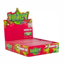 Juicy Jay’s Strawberry Kiwi King Size Slim Rolling Papers Full Box 24 Booklets￼ picture