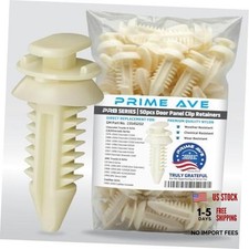 pcs Door Panel Clips Retainers Pro Grade Nylon Push Clips– GM 15545202 Rivet 50 picture