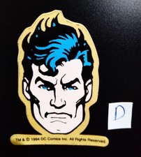 SUPERMAN DC Comics Vintage 1994 Thailand SP Cartoon Sticker UNUSED MEGA RARE picture