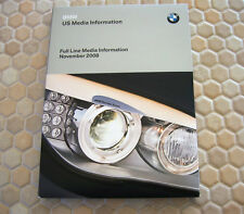 BMW OFFICIAL 1 3 5 6 7 M3 M5 M6 X3 X5 X6 PRESS DVD SET BROCHURE 2009 USA EDITION picture