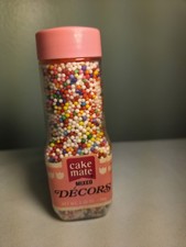Cake Mate Vintage 1982 Mixed Decor Sprinkles New 2 Oz Cake Decorating RARE USA picture
