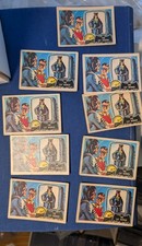 Lot Of 9 1966 A&BC Batman #25 The Cat Woman GD Avg UK Tougher V Topps + Club Bk picture