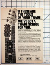 Musicians Institute GIT BIT PIT Hollywood CA Guitar Bass Music Ad picture