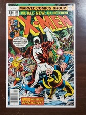 X-MEN #109 1978 🔑 1st Appearance  Weapon Alpha VF+/NM- picture
