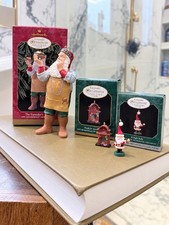 Hallmark Keepsake Collector’s Club 1997-1999 Membership Ornament Lot of 3 picture