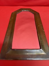 Vintage Made in Morocco Brass Tone Metal Wall Mirror 14x8 Moroccan Decor picture