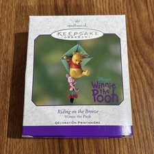 2001 Hallmark Riding on the Breeze Keepsake Ornament IOB QEO8612---723-14a picture