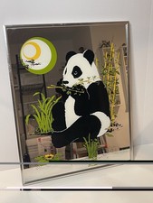 Vintage 1970's PANDA BEAR Wall Mirror / Picture Frame by Turner MCM picture