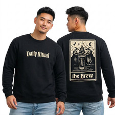 Limited Edition Dunkin Halloween Daily Ritual Brew Sweatshirt 400th Anniversary picture