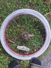 1987 Schwinn Predator Free Form Bmx Rear Rim Vintage Schwinn Bmx PARTS picture
