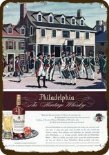 1945 TUN TAVERN & US Continental Marines Vint-Look DECORATIVE REPLICA METAL SIGN picture