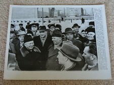 SOVIET PHOTO USSR PREMIER RUSSIAN NIKITA KHRUSHCHEV VINTAGE COMMUNIST picture