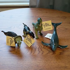 The Carnegie Collection And Life Of The Sea Lot of 4 Vintage Dinosaurs picture