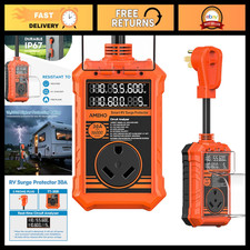 RV Surge Protector 30 Amp, 16000J with Smart Auto Shutoff – Waterproof – LED Lar picture