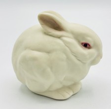 Cybis Mr. Snowball Bunny Rabbit Figurine Bisque Porcelain Signed Engraved picture
