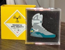 Nike Back to the Future Pin Air Mag 2011 Collectors Pin with Box and Cover picture