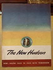 1940s Hudson Commodore / Super Series 32 X 11 Fold Out Auto Advertising Brochure picture
