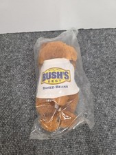 Vintage 1999 Bush’s Baked Beans Duke Stuffed Animal Puppy Dog 7” Plush picture