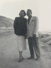 1940s African American Couple Shore Road Black Americana picture
