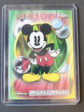 Topps Chrome Disney 2026 Mickey Mouse Card #50 Serial Numbered 100/225 picture