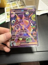 Mewtwo EX 30th Celebration 157/128 Full Art Futuristic Rare Pokemon Card IN HAND picture