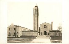 c1931 RPPC Art Deco Bell Tower First-Plymouth Cong Church Lincoln NE Street View picture