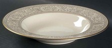 Franciscan Renaissance Grey Rimmed Soup Bowl 140674 picture