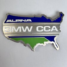 Official BMW CCA Car Club of America Alpina Grill Badge Emblem Hood Ornament picture
