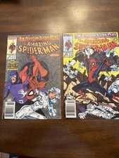 Amazing Spider-Man 321  322 Todd McFarlane Assassin Nation Plot Lot Of 2 picture