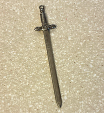 Sterling Silver Ornate Miniature Sword  Circa 1896-1910. Solid Sterling Silver. picture