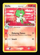 Pokémon Kirlia 33/101 Dragon Frontiers Stamped Delta Species Reverse Holo NM picture