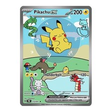 TCG P CUSTOM Homemade Pikachu Bubble Card picture