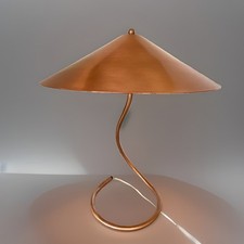 Vintage Kurt Versen Table Desk Lamp Gooseneck Saucer Rare Mid Century Modern  picture