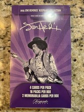 2025 Keepsake Jimi Hendrix Premiere Hobby Box Edition In Stock - 16 Packs picture
